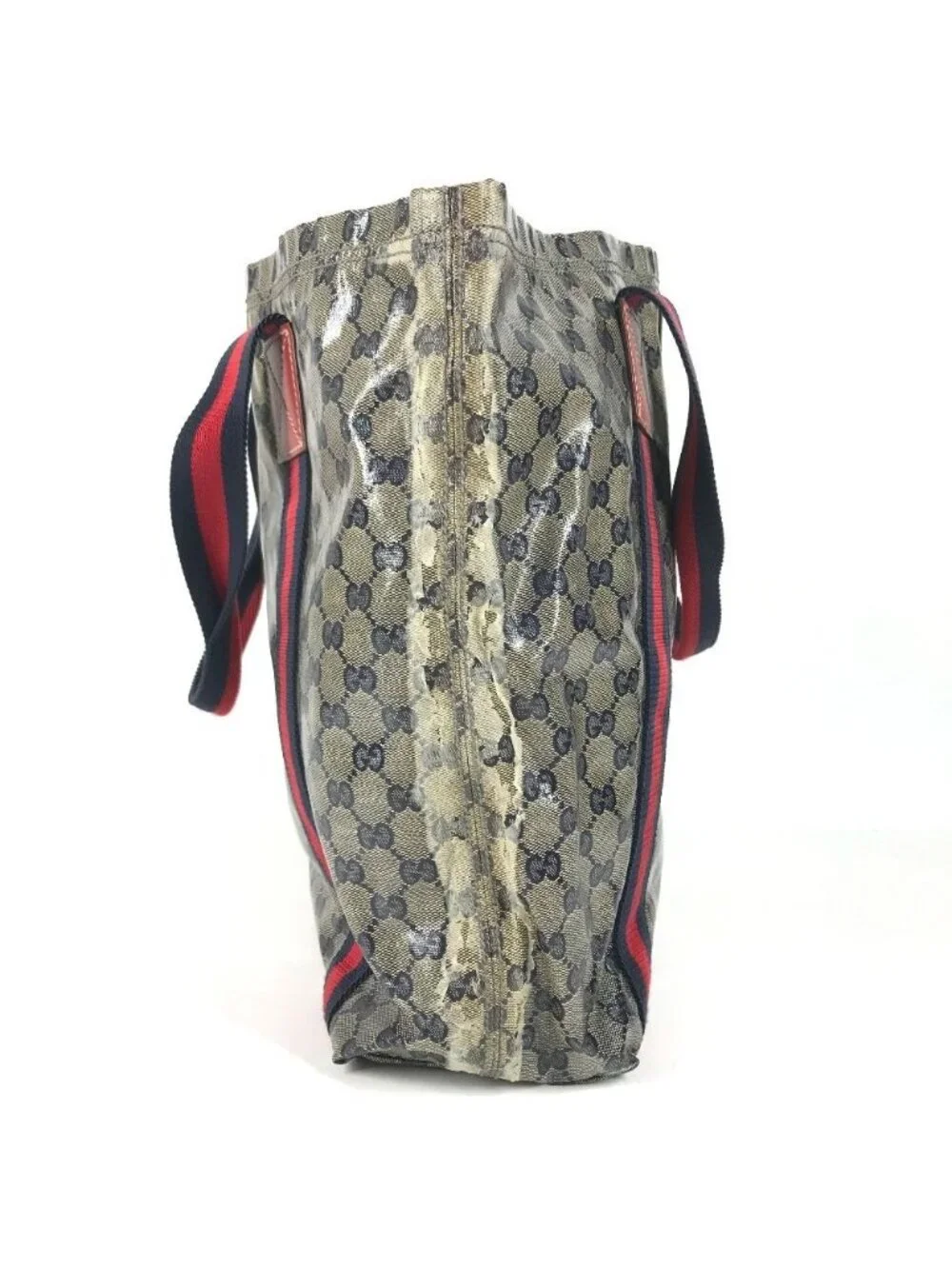 Gucci Shoulder Bag GG Logo Navy